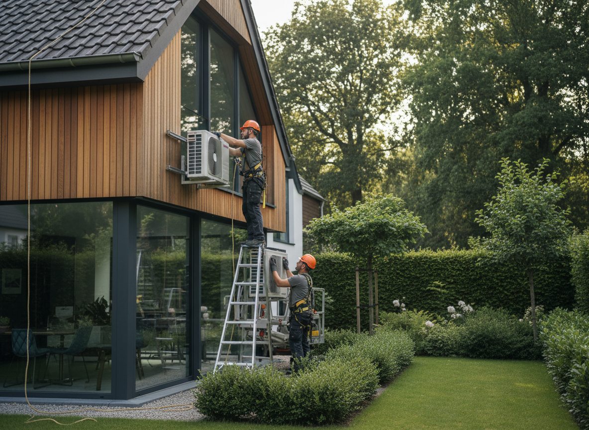 Airco installatie - Airconditioning Bakstenen Montage 19