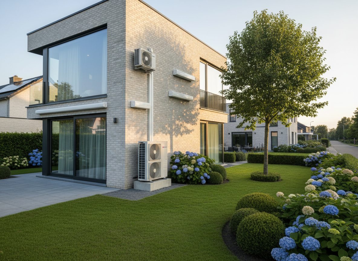 Airco installatie - Airconditioning Bakstenen Villa 23